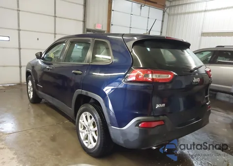 2014 Jeep Cherokee Sport из США, поврежденный, VIN 1C4PJLABXEW318659